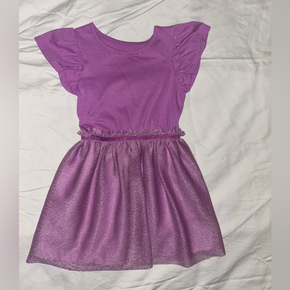 Cat & Jack Sparkly Pink Kids Dress